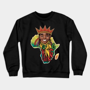 Young King Africa Crewneck Sweatshirt